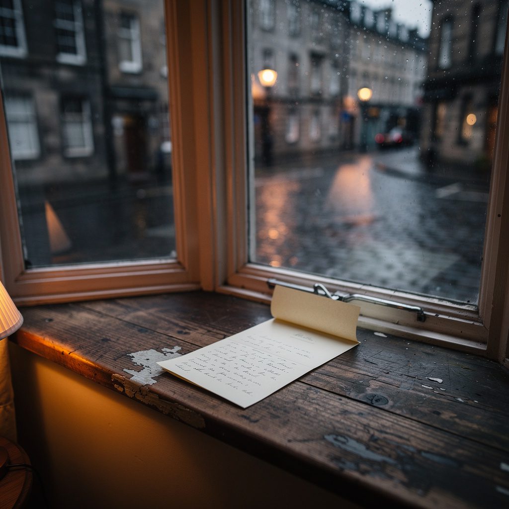 The Letter Behind the Bookshelf