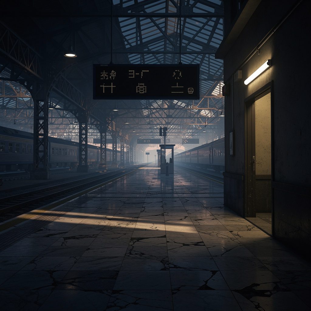 Forty-Seven Minutes Before the Train
